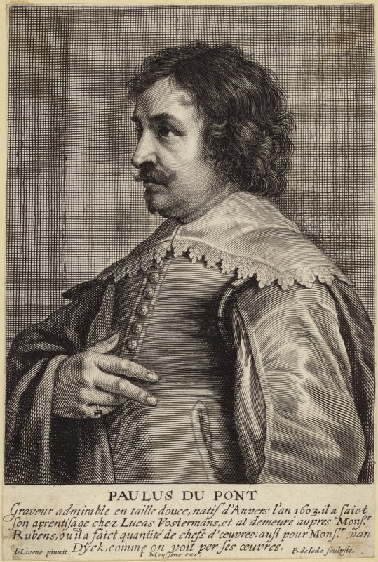 Portrét Pauluse Du Pont od Jan the Elder Lievens