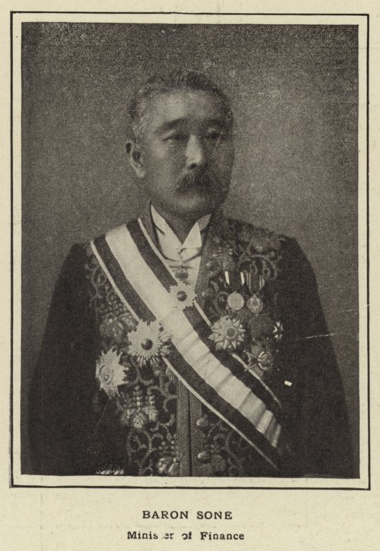 Baron Sone, ministr financí od Japanese Photographer