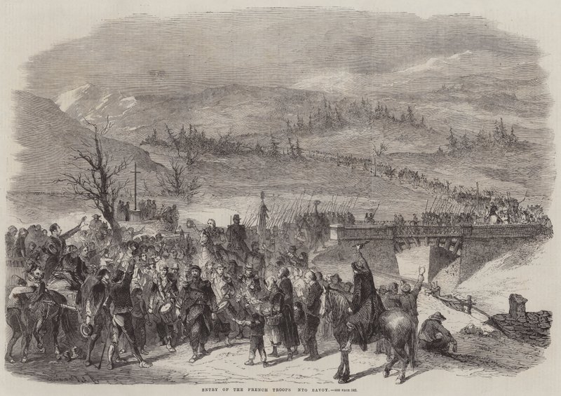 Vstup francouzských vojsk do Savojska od Jean Adolphe Beauce