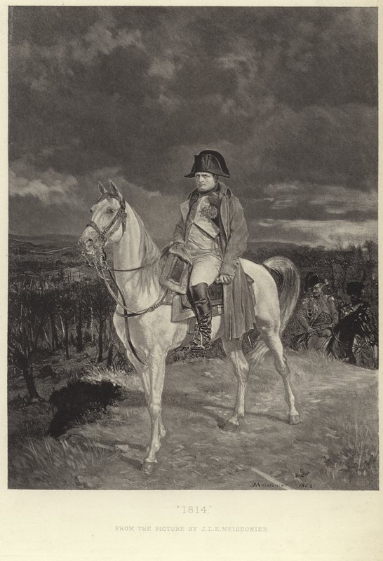 Portrét Napoleona Bonaparta od Jean Louis Ernest Meissonier