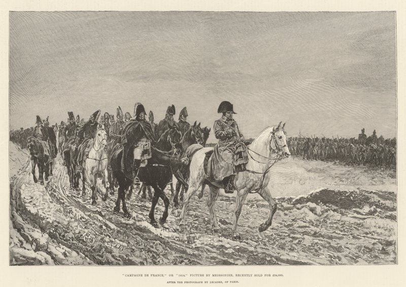 Campagne de France, neboli 1814, se nedávno prodalo za 34 000 liber od Jean Louis Ernest Meissonier