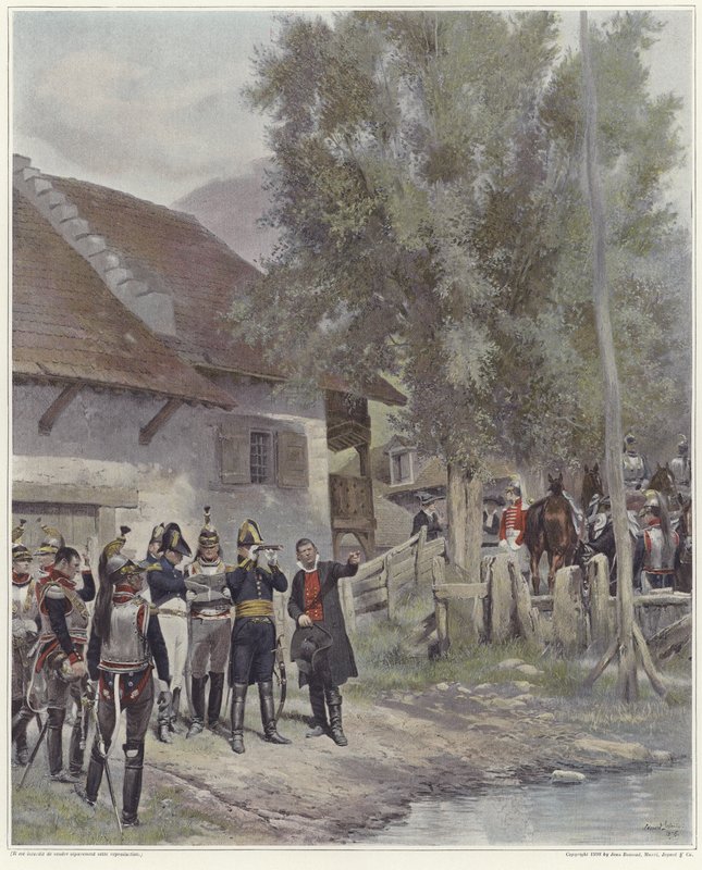 Zpravodajští důstojníci od Jean Baptiste Edouard Detaille