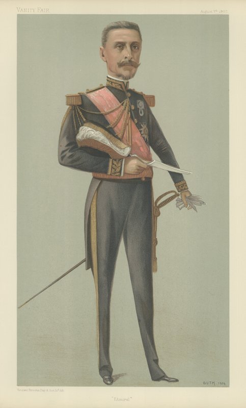 Admirál Raymond-Emile Gervais od Jean Baptiste Guth