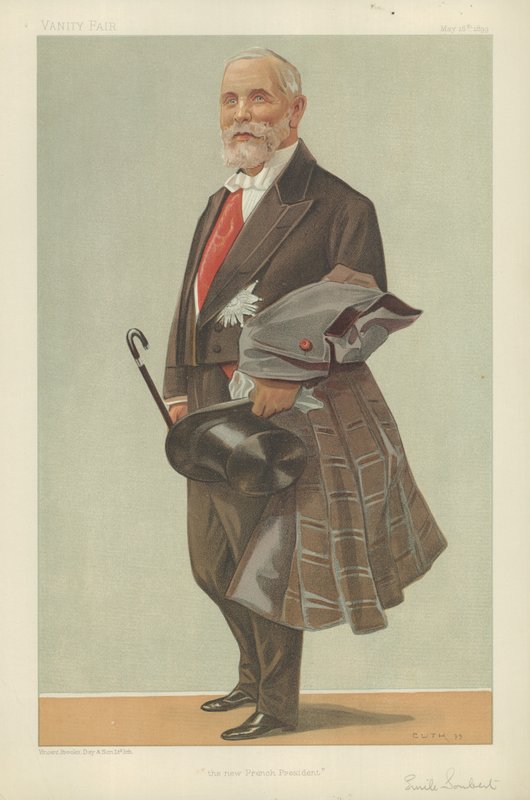 Emile Loubet, prezident Francouzské republiky od Jean Baptiste Guth