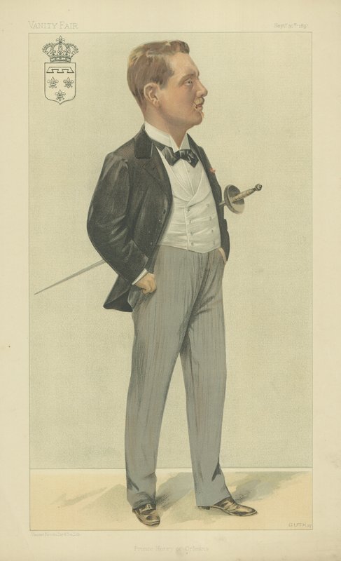 princ Jindřich Orleánský od Jean Baptiste Guth