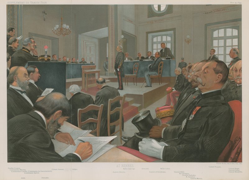 Proces s Dreyfusem od Jean Baptiste Guth