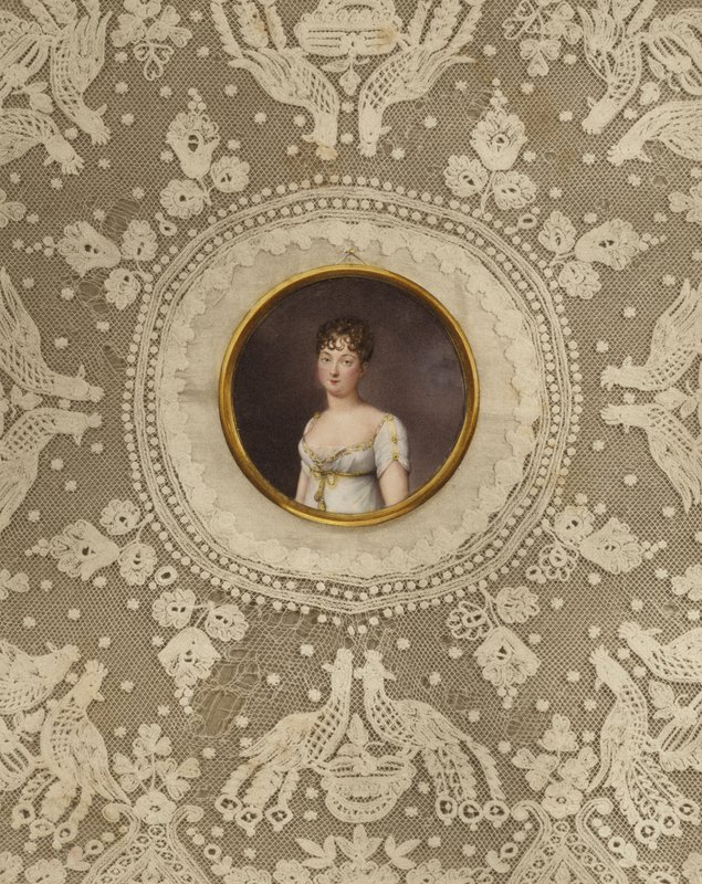 Portrét kněžny Pauliny Schwarzenbergové od Jean Baptiste Jacques Augustin