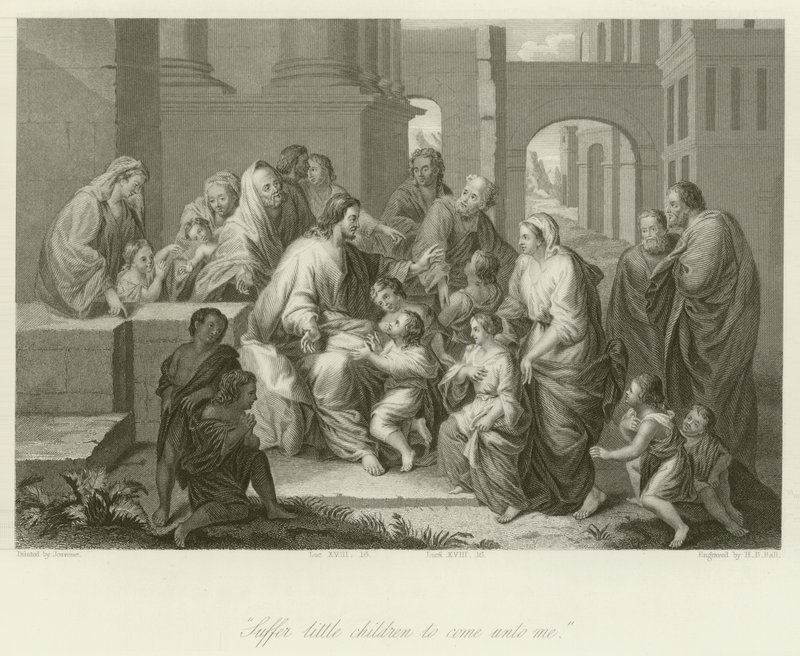 Nechte děti přijít ke mně od Jean Baptiste Jouvenet