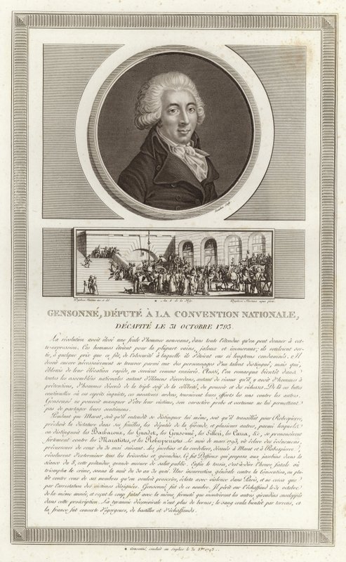 Portrét Armanda Gensonna od Jean Duplessi Bertaux