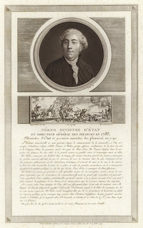 Portrét Jacquese Neckera od Jean Duplessi Bertaux