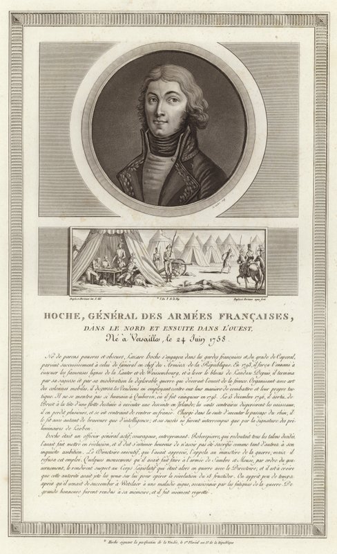 Portrét Lazare Hoche od Jean Duplessi Bertaux