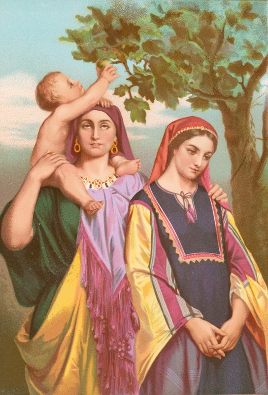 Leah a Rachel od Jean Francois Portaels