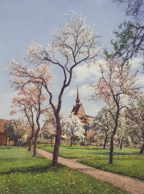 Švýcarsko: St Chrischona u Basileje (barevné foto) od Jean Gaberell
