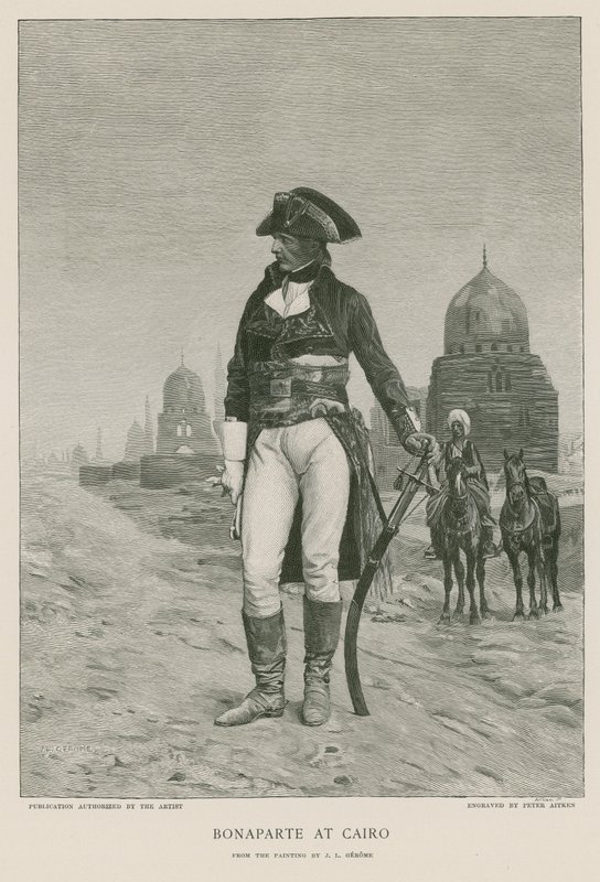 Napoleon v Káhiře od Jean Leon Gerome
