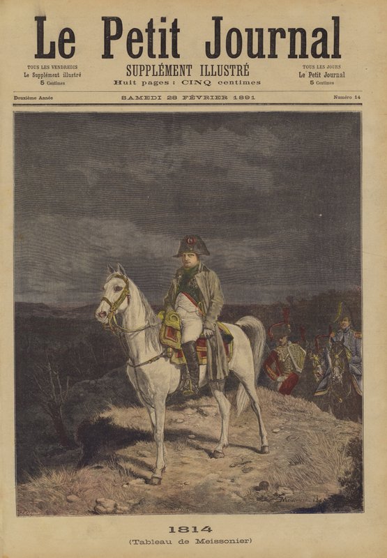 1814 od Jean-Louis Ernest Meissonier