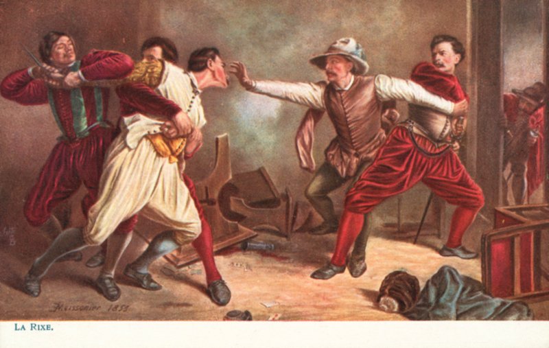 La Rixe od Jean-Louis Ernest after Meissonier