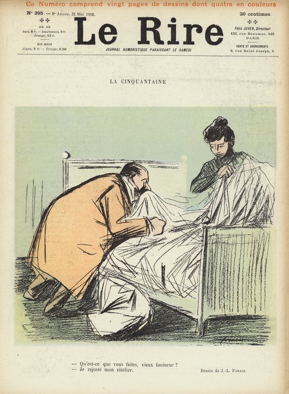 Ilustrace pro Le Rire od Jean Louis Forain