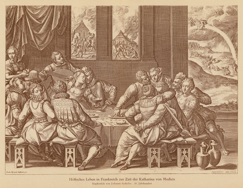 Život na francouzském dvoře v době Catherine de