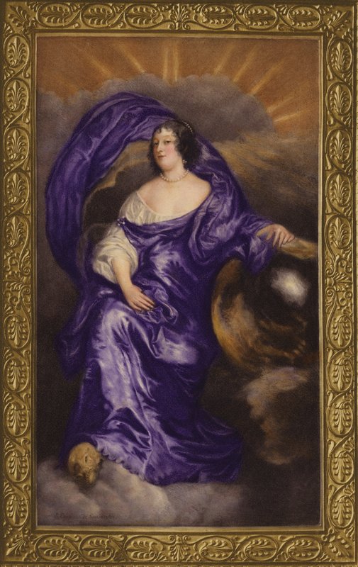 Portrét Rachel de Ruvigny, hraběnky ze Southamptonu, 1642 od Jean the Elder Petitot