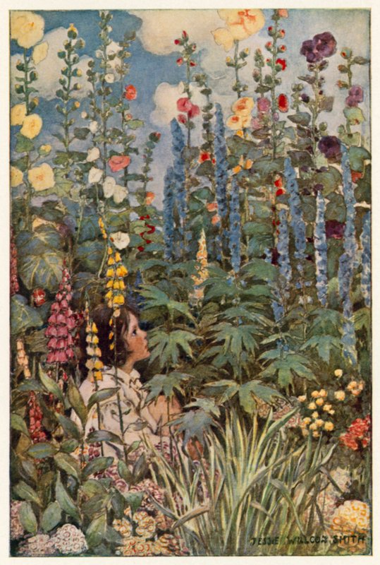 Květiny (barva lito) od Jessie Willcox Smith