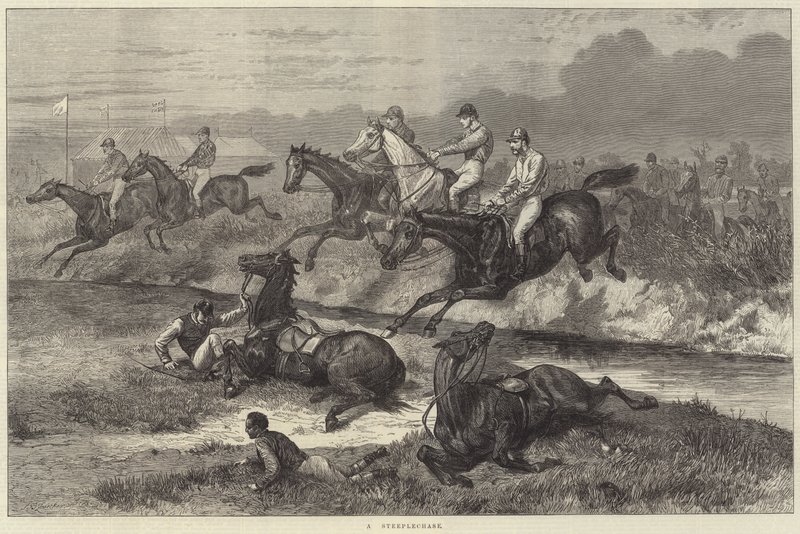 Steeplechase od Johann Baptist Zwecker