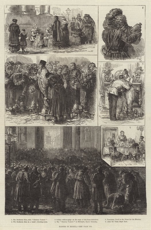 Velikonoce v Rusku od Johann Nepomuk Schonberg