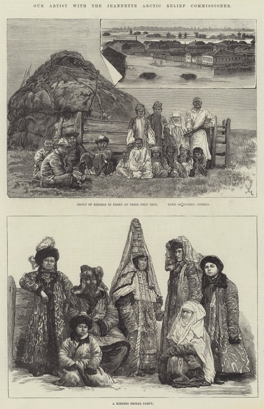 Náš umělec s Jeannette Arctic Relief Commissioner od Johann Nepomuk Schonberg