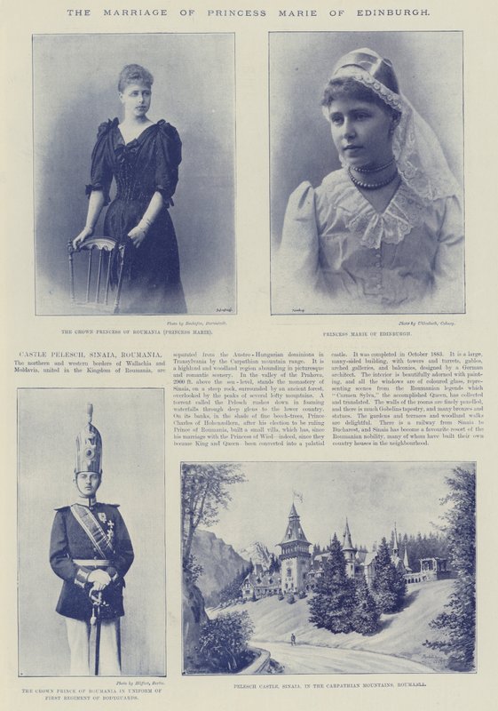 Sňatek princezny Marie z Edinburghu od Johann Nepomuk Schonberg