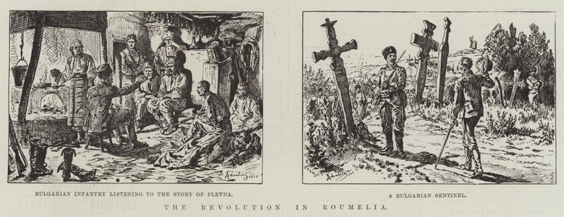 Revoluce v Roumelii od Johann Nepomuk Schonberg