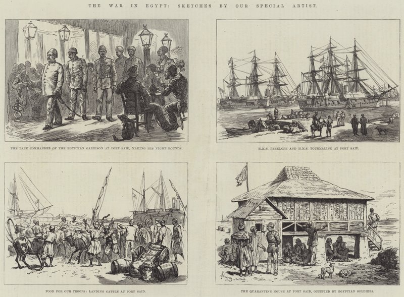 Válka v Egyptě od Johann Nepomuk Schonberg