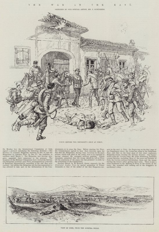 Válka na východě od Johann Nepomuk Schonberg