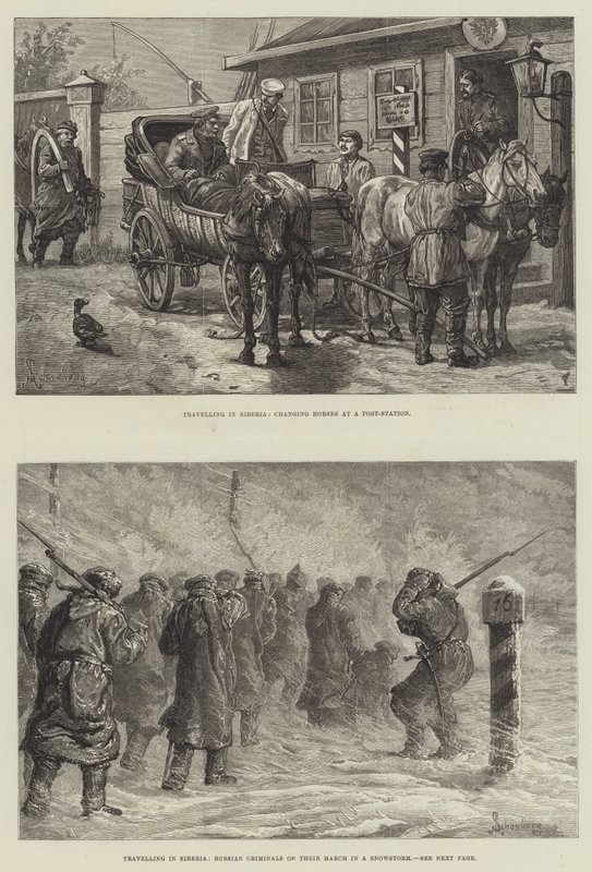 Cestování po Sibiři od Johann Nepomuk Schonberg
