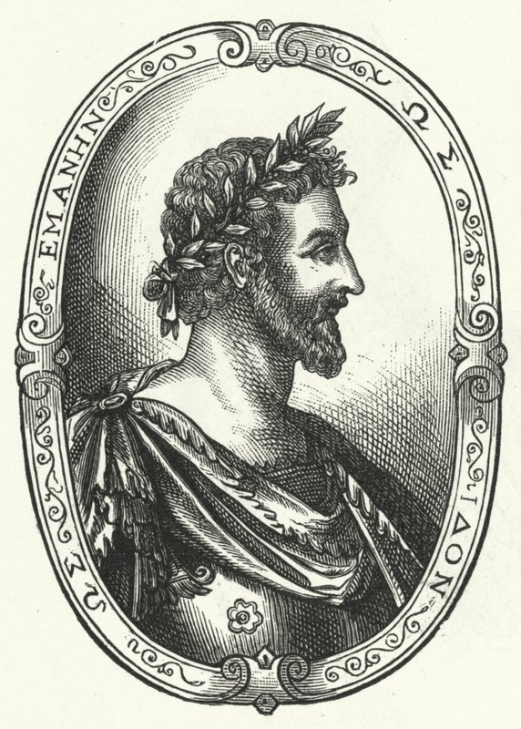 Pierre Ronsard , francouzský básník (rytina) od Johann Theodor de Bry