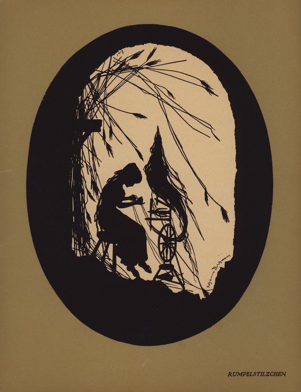 Rumpelstiltskin (litho) od Johanna Beckmann