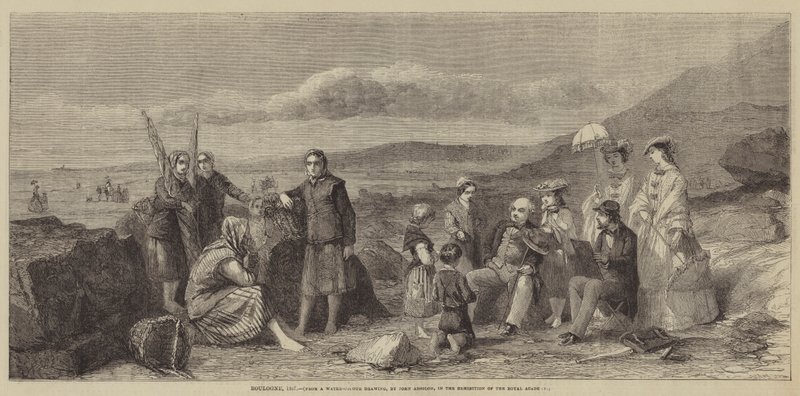 Boulogne, 1857 od John Absolon
