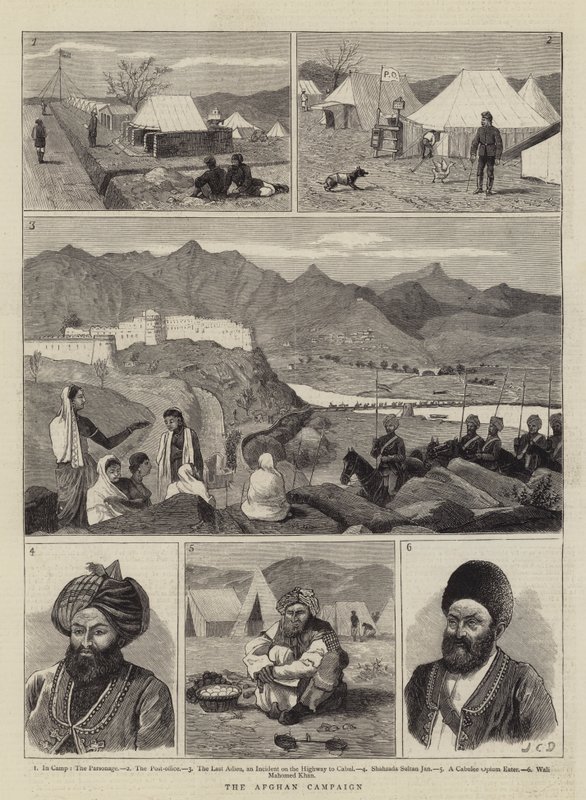 Afghánská kampaň od John Charles Dollman