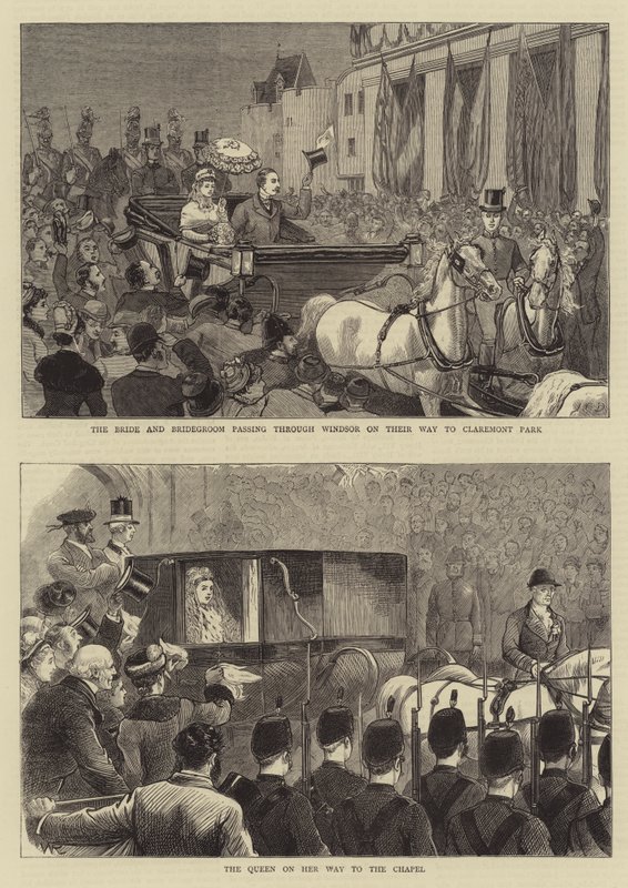 Svatba vévody z Connaughtu od John Charles Dollman