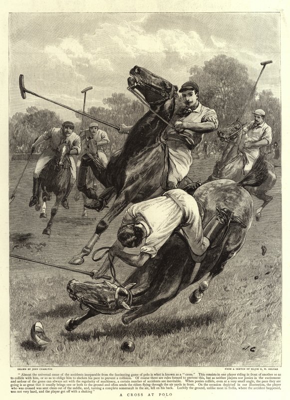 Kříž v Polo od John Charlton