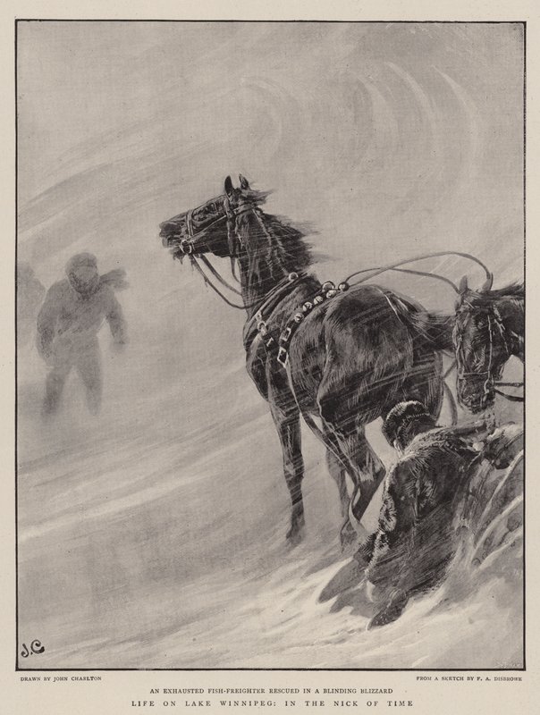 Život na jezeře Winnipeg, in the Nick of Time od John Charlton