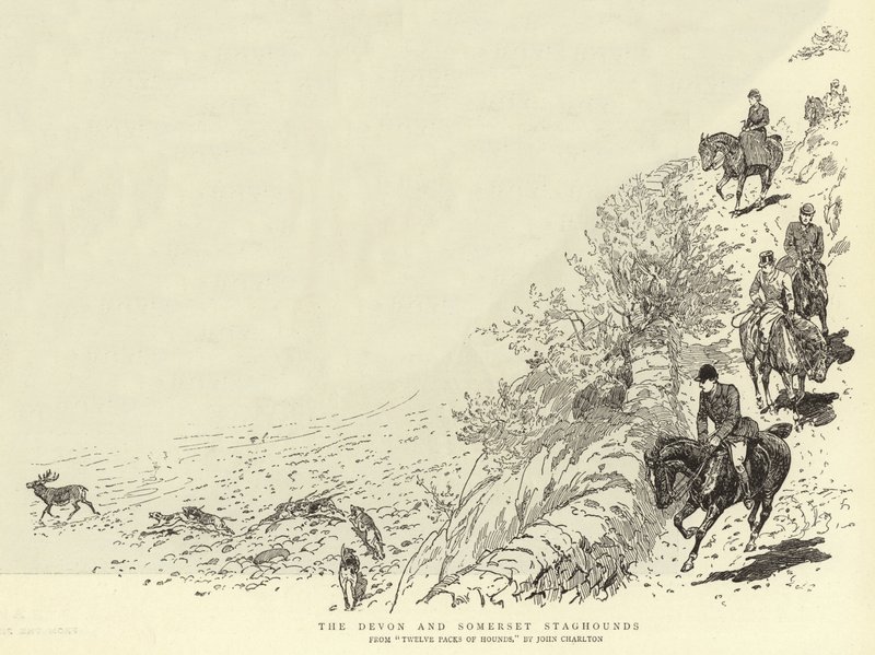 Devon a Somerset Staghounds od John Charlton
