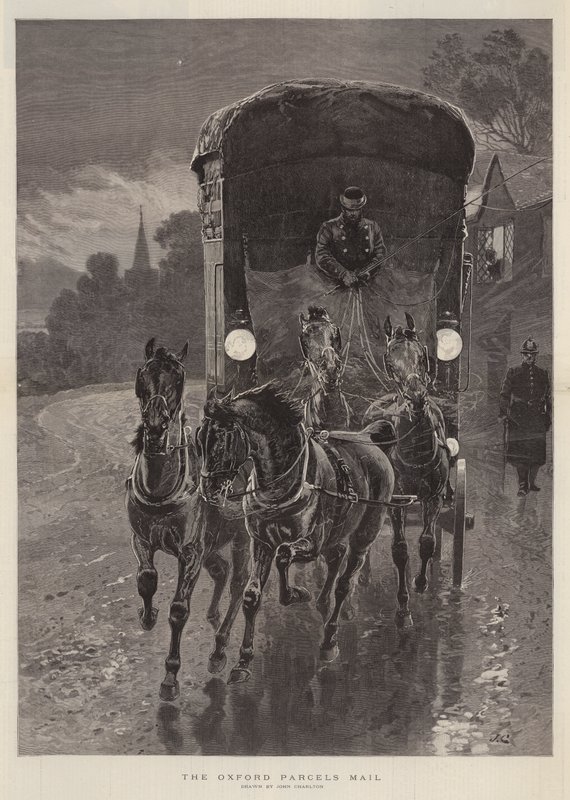 Oxford Parcels Mail od John Charlton