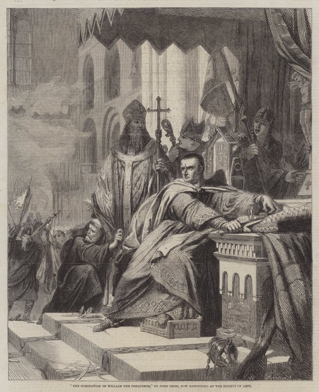 Korunovace Viléma Dobyvatele od John Cross