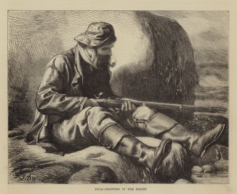 Kachní střelba na severu od John Dawson Watson