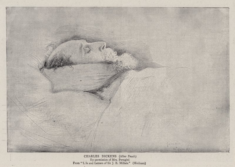 Charles Dickens od John Everett Millais