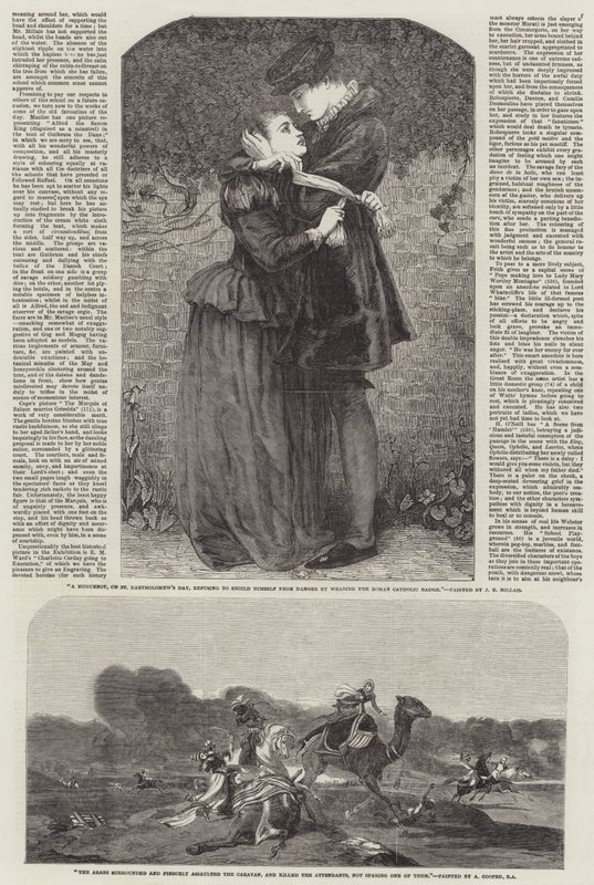 Výstava Královské akademie od John Everett Millais