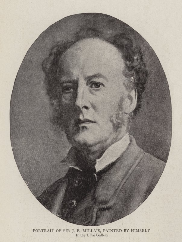 Portrét sira J. E. Millaise, který sám namaloval od John Everett Millais