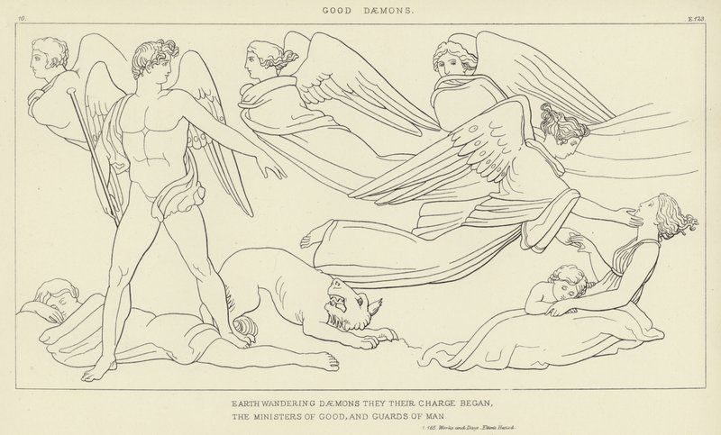 Dobří démoni od John Flaxman