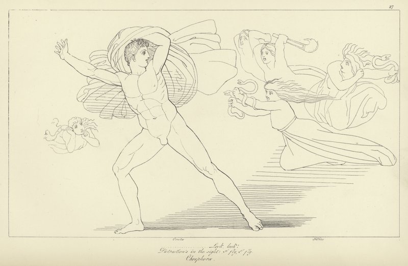 Orestes od John Flaxman