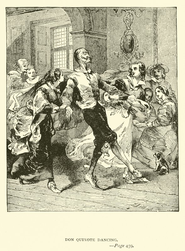 Don Quijote tančí od John Gilbert
