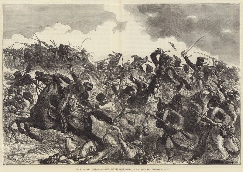Balaklava Charge od John Gilbert